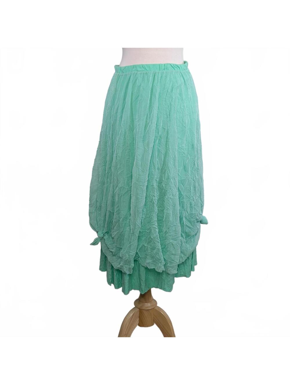 Chalet M Green Tutu Skirt Petticoat Fairycore Cottagecore Art To Wear Boho